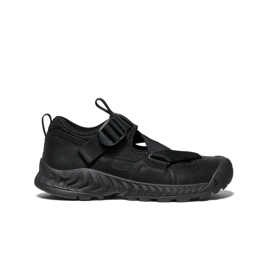 All Gender Hoodzerra Sandal  |  Black/Black,Soft Comfortable Sandals