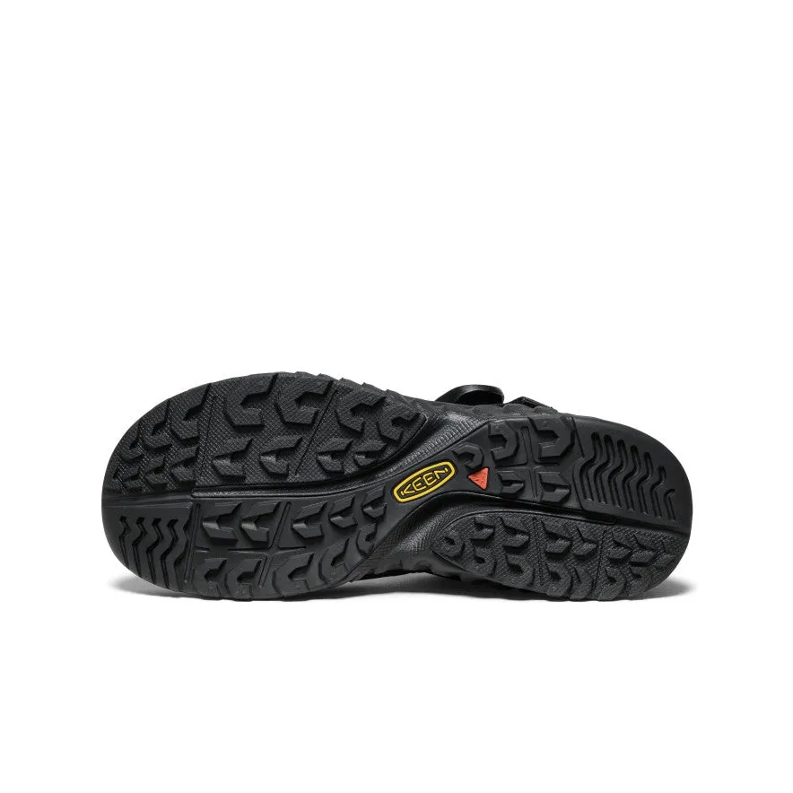 All Gender Hoodzerra Sandal  |  Black/Black,Soft Comfortable Sandals