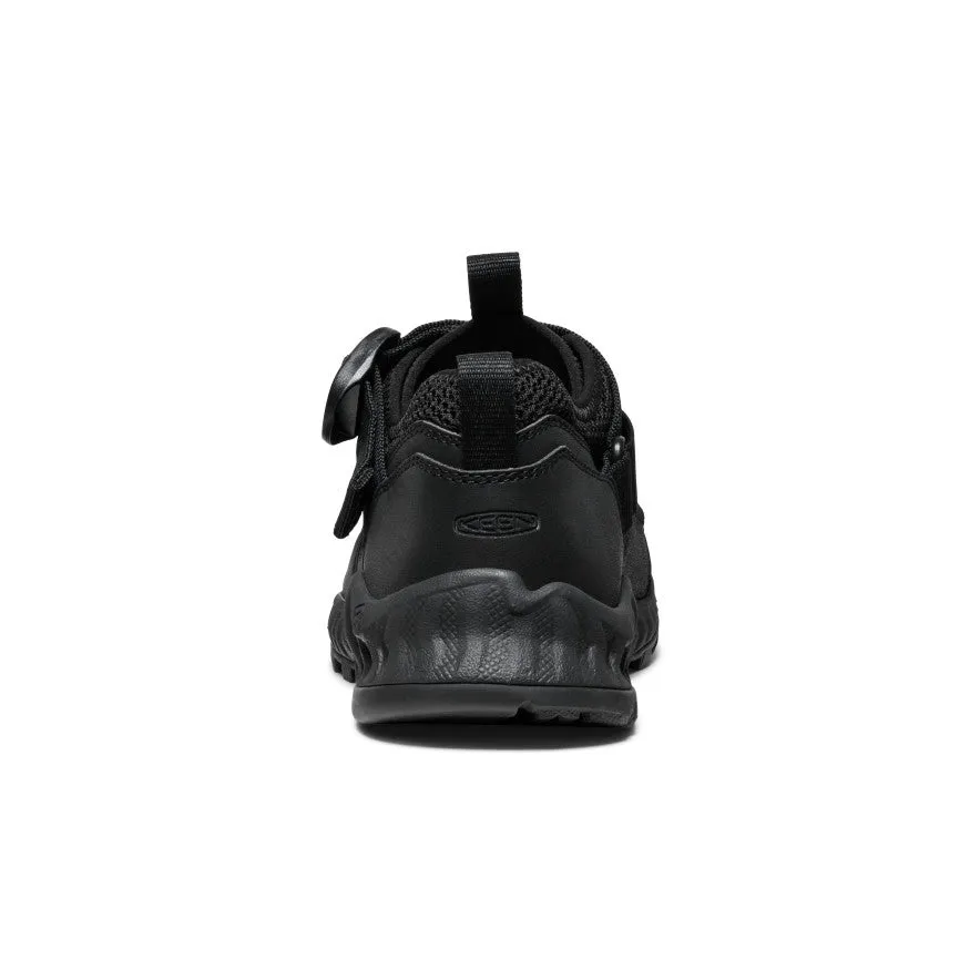 All Gender Hoodzerra Sandal  |  Black/Black,Soft Comfortable Sandals