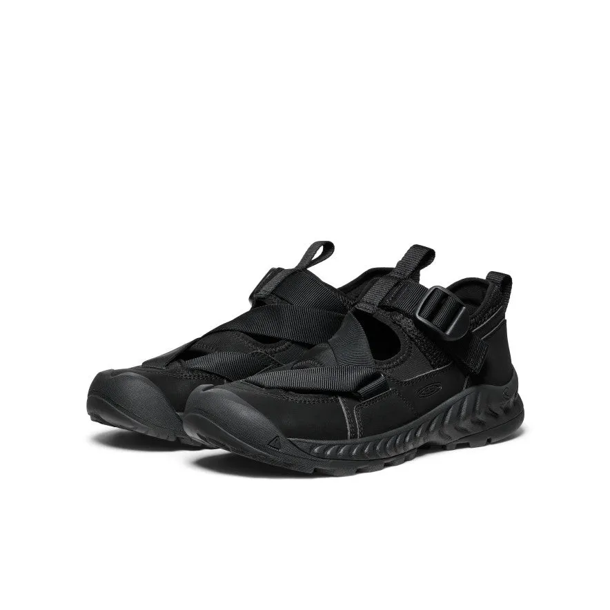 All Gender Hoodzerra Sandal  |  Black/Black,Soft Comfortable Sandals