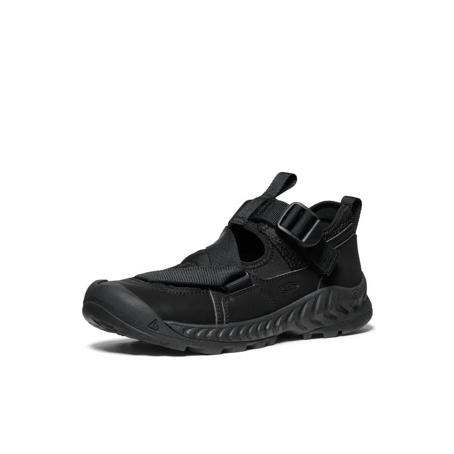 All Gender Hoodzerra Sandal  |  Black/Black,Soft Comfortable Sandals