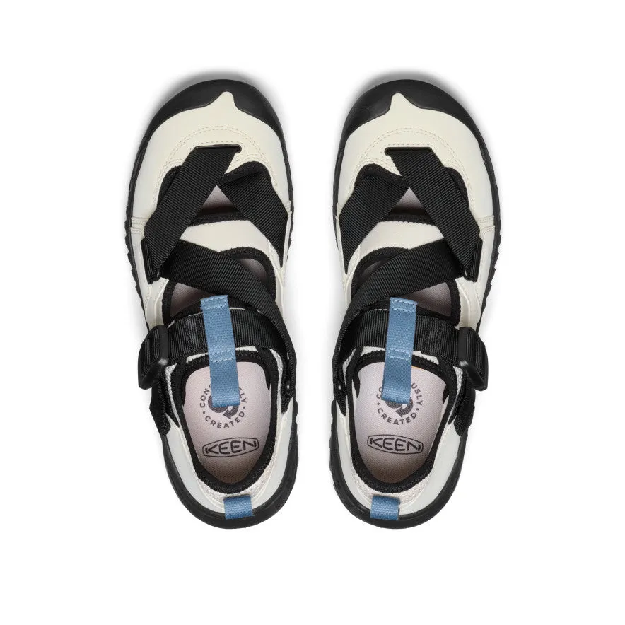 All Gender Hoodzerra Sandal  |  Silver Birch/Black,Soft Comfortable Sandals