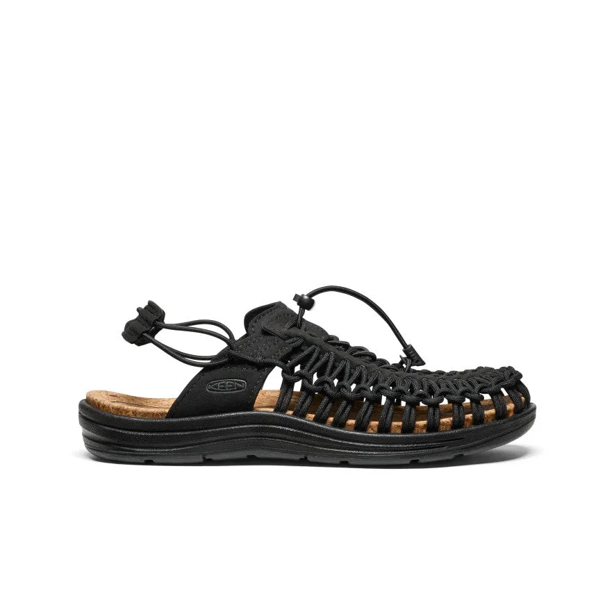 All Gender UNEEK II Convertible  |  Black/Black,Soft Comfortable Sandals