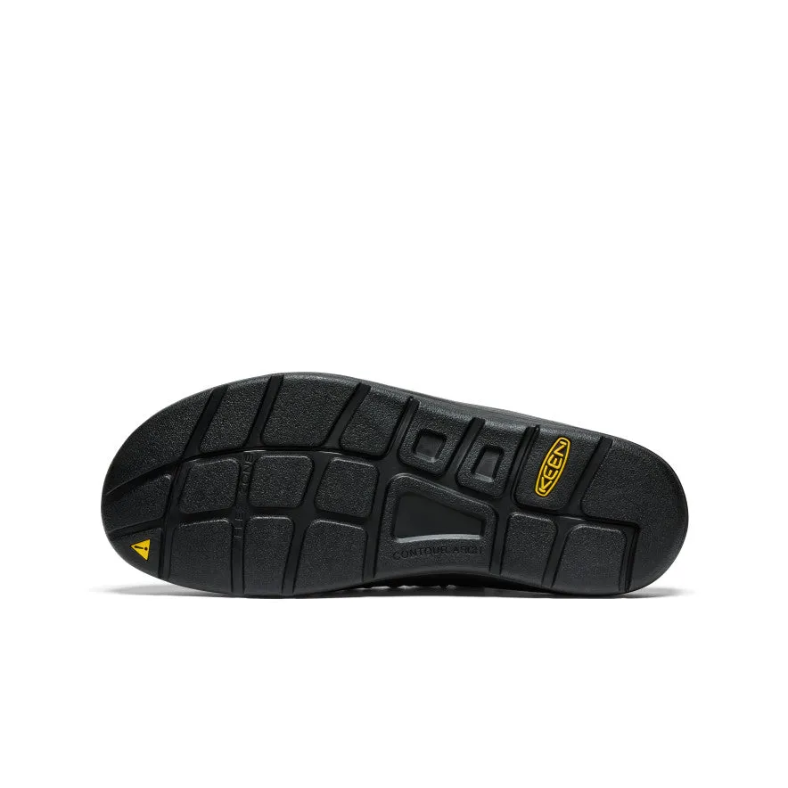 All Gender UNEEK II Convertible  |  Black/Black,Soft Comfortable Sandals