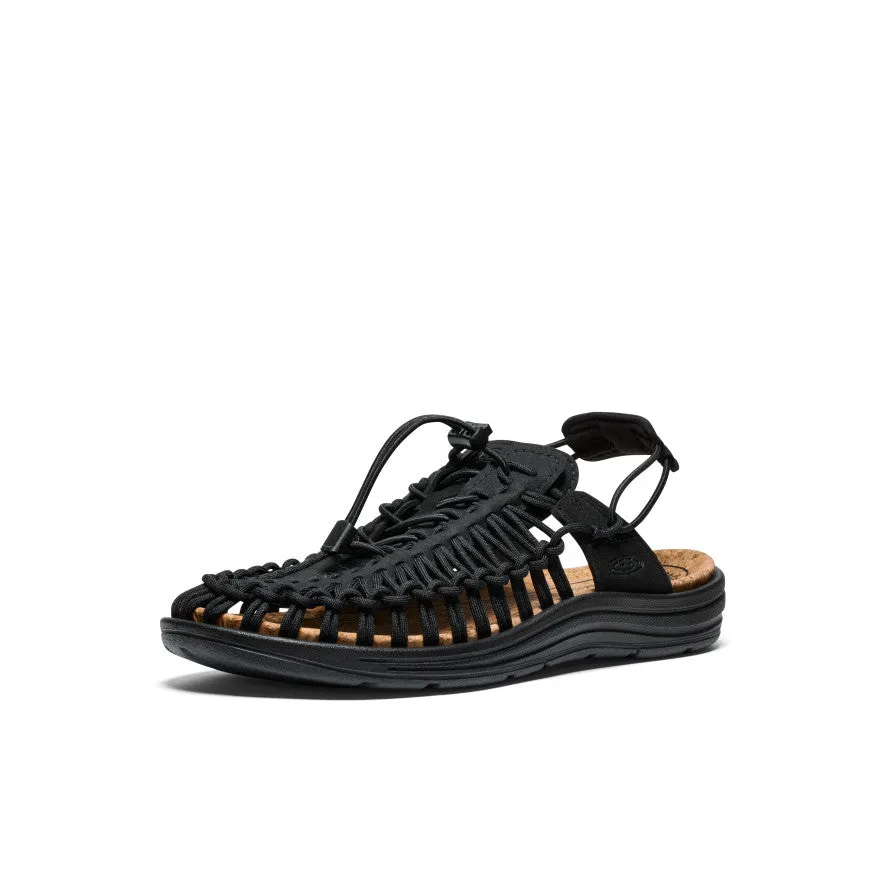All Gender UNEEK II Convertible  |  Black/Black,Soft Comfortable Sandals