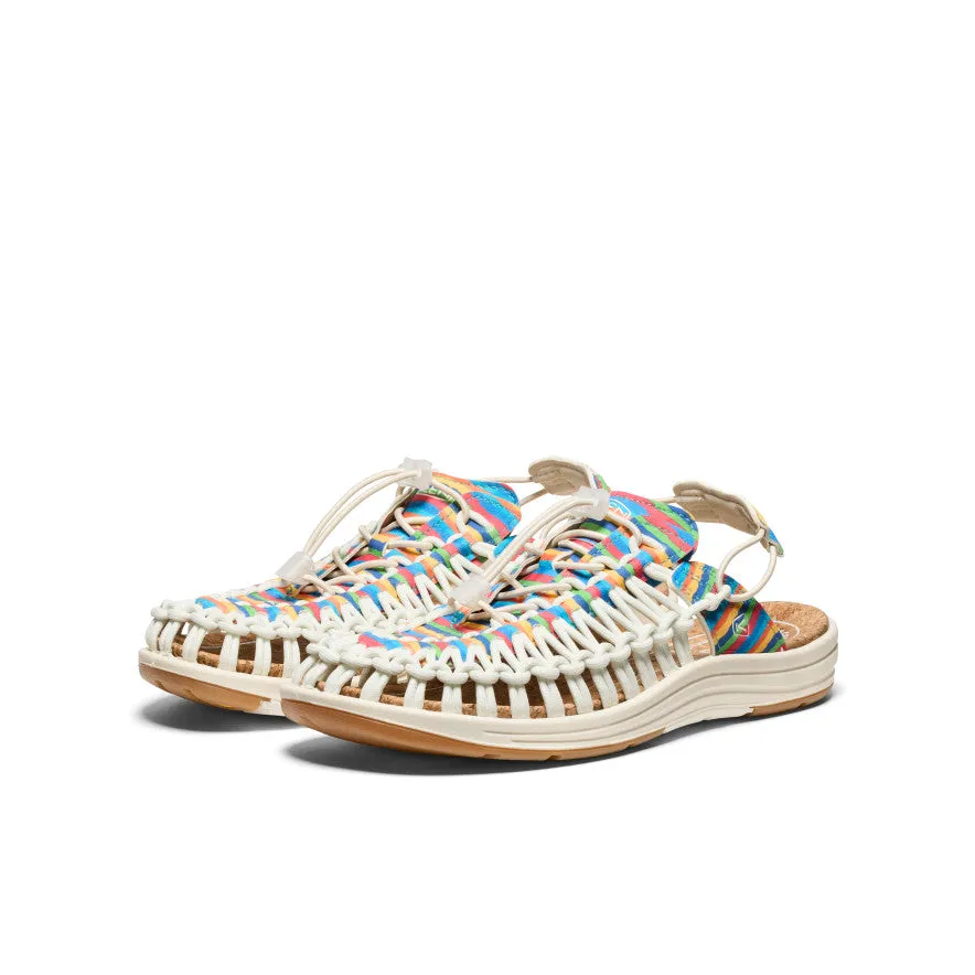 All Gender UNEEK II Convertible x Iro To Ikiru Wo Tukuru Fuku  |  Multi/Birch,Soft Comfortable Sandals
