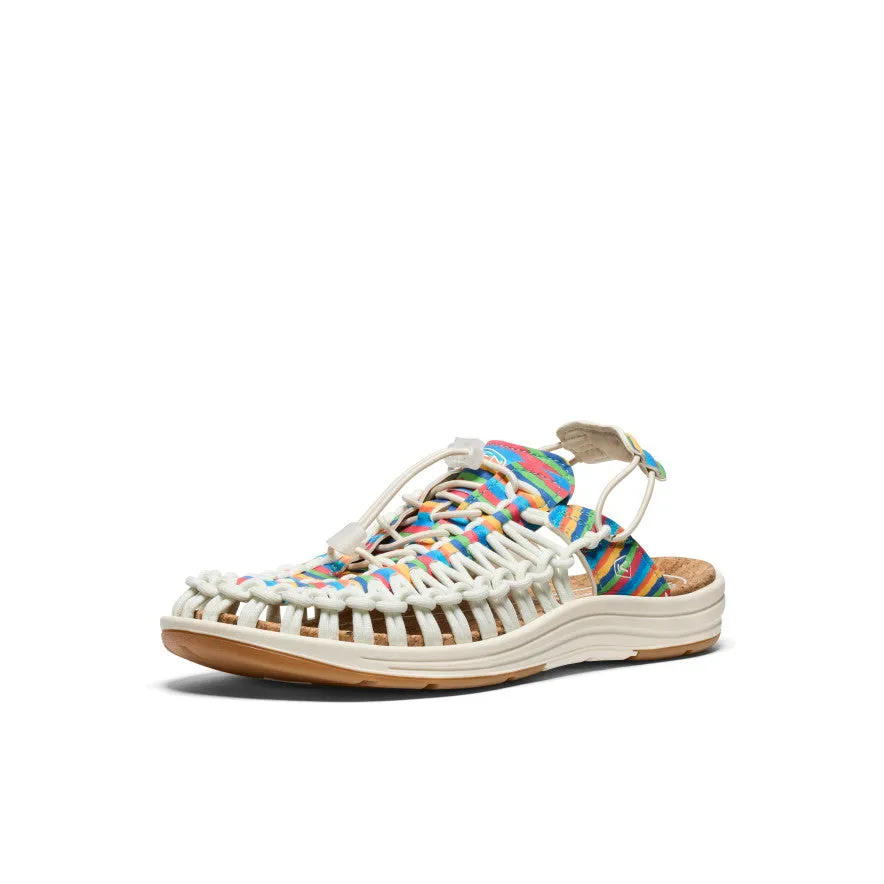 All Gender UNEEK II Convertible x Iro To Ikiru Wo Tukuru Fuku  |  Multi/Birch,Soft Comfortable Sandals