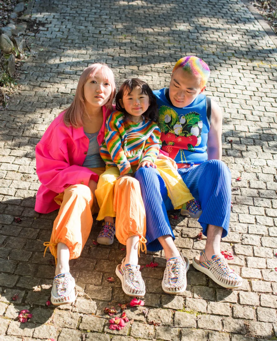 All Gender UNEEK II Convertible x Iro To Ikiru Wo Tukuru Fuku  |  Multi/Birch,Soft Comfortable Sandals