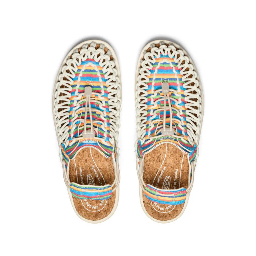 All Gender UNEEK II Convertible x Iro To Ikiru Wo Tukuru Fuku  |  Multi/Birch,Soft Comfortable Sandals