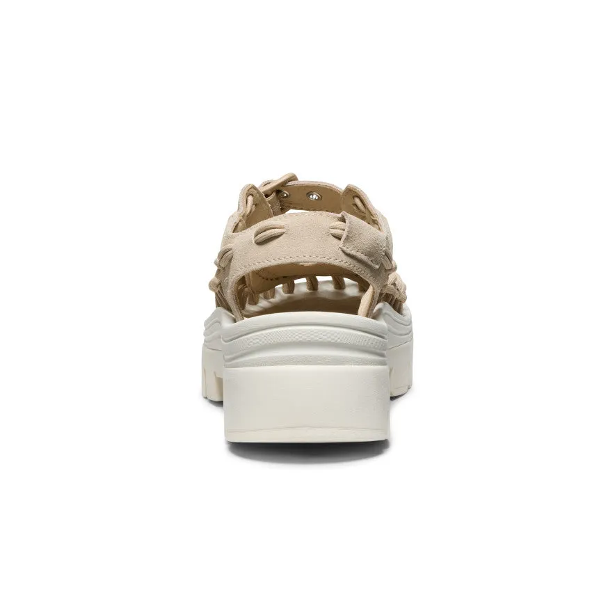 All Gender UNEEK PLT Mary Jane Sneaker  |  Safari/Star White,Soft Comfortable Sandals