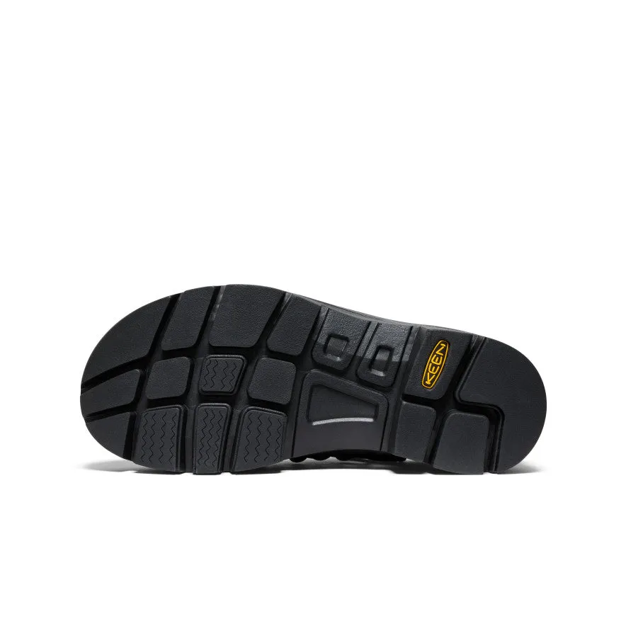 All Gender UNEEK PLT Mary Jane Sneaker  |  Silver/Black,Soft Comfortable Sandals