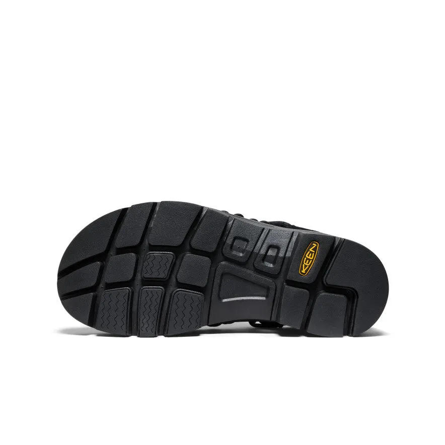 All Gender UNEEK PLT Sneaker  |  Black/Black,Soft Comfortable Sandals