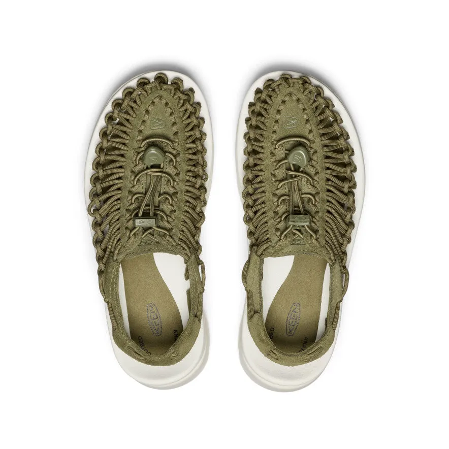 All Gender UNEEK PLT Sneaker  |  Martini Olive/Star White,Soft Comfortable Sandals