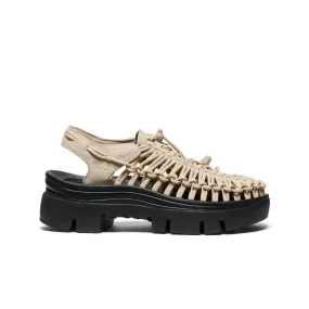 All Gender UNEEK PLT Sneaker  |  Safari/Black,Soft Comfortable Sandals