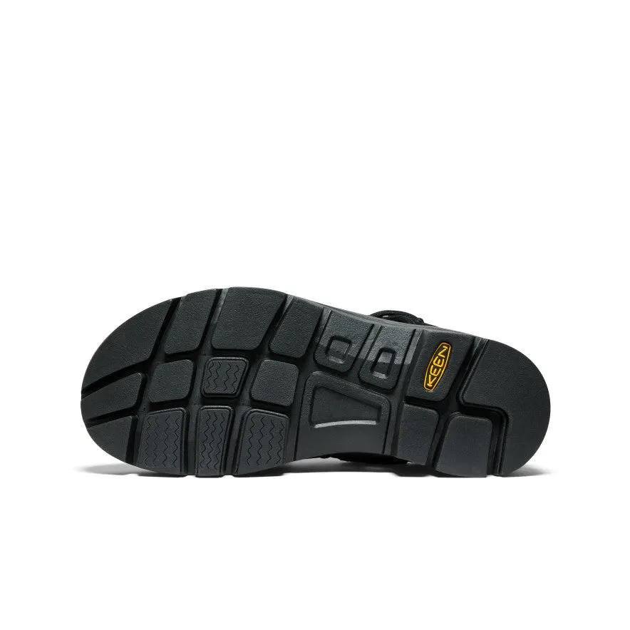 All Gender UNEEK PLT Tassel Sneaker  |  Black/Black,Soft Comfortable Sandals