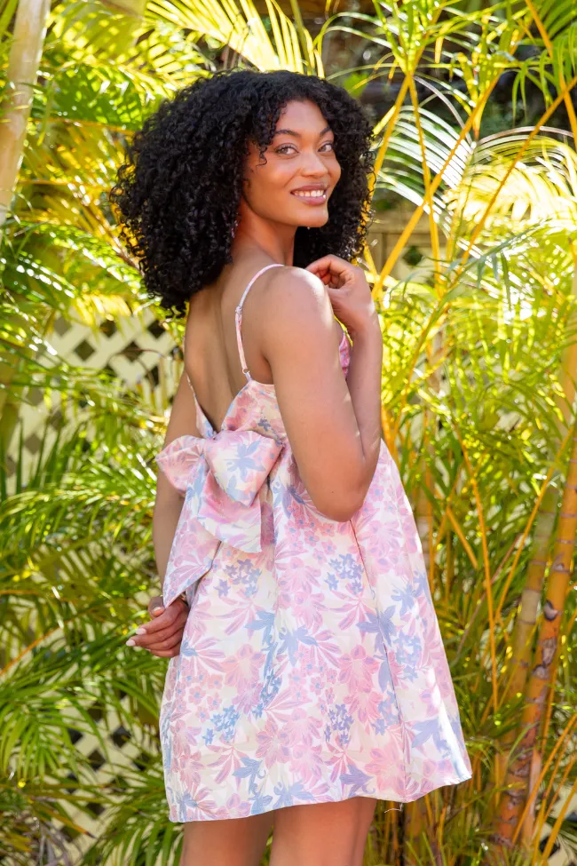 April Showers Multi Jacquard Printed Mini Dress SALE,Daily Outfit