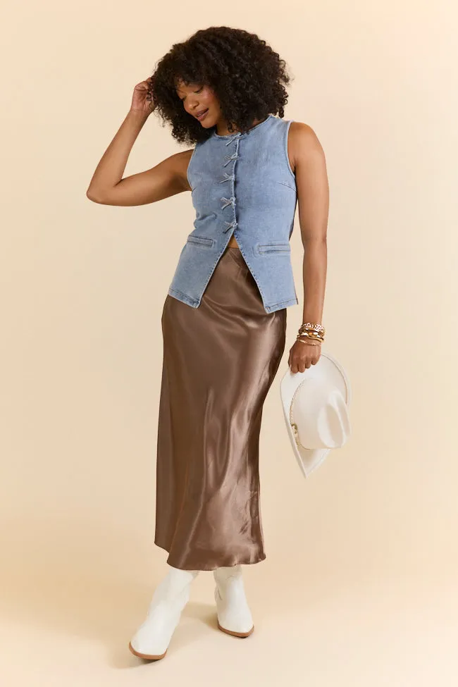 Desert Cowgirl Bronze Skirt,Women Skirts Comfort