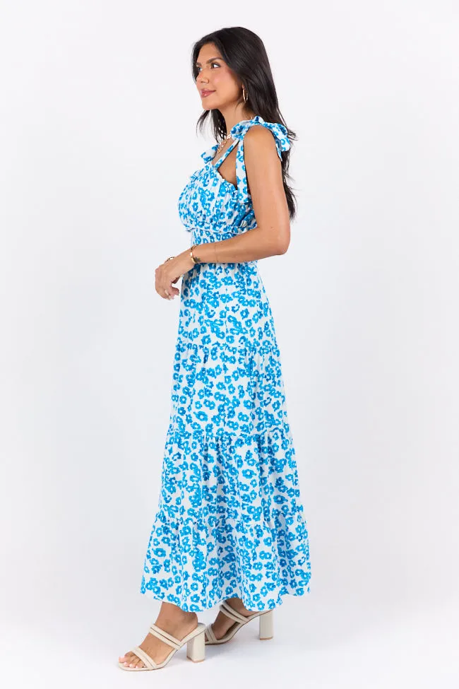 Garden Key Grace Floral Maxi Dress,Daily Outfit