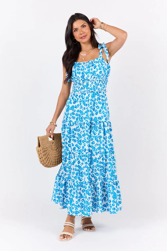 Garden Key Grace Floral Maxi Dress,Daily Outfit