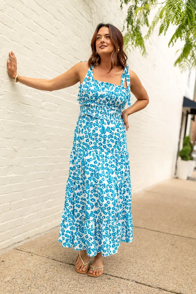 Garden Key Grace Floral Maxi Dress,Daily Outfit