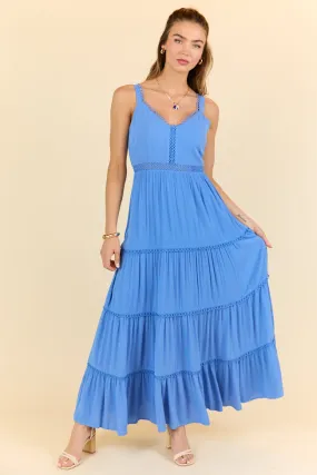 Let The Good In Blue Maxi Dress SALE,Daily Outfit