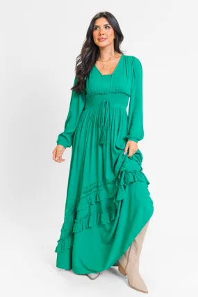 Lucky To Have You Jade Maxi Dress SALE,Daily Outfit