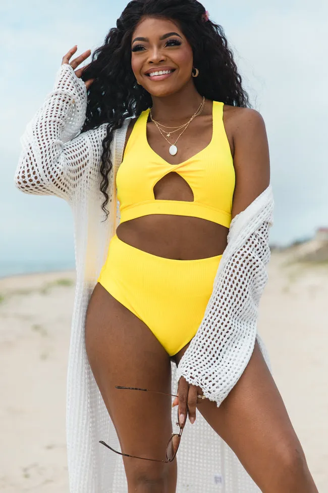 Needing Vitamin Sea Yellow Bottoms SALE,Swimwear