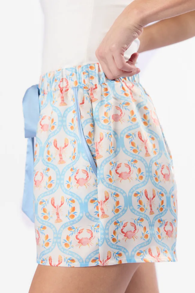 Rest Up In The Cutest Catch Satin Pajama Shorts,Women Pants