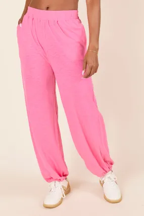Tinley Pink Lounge Jogger Pants,Women Pants