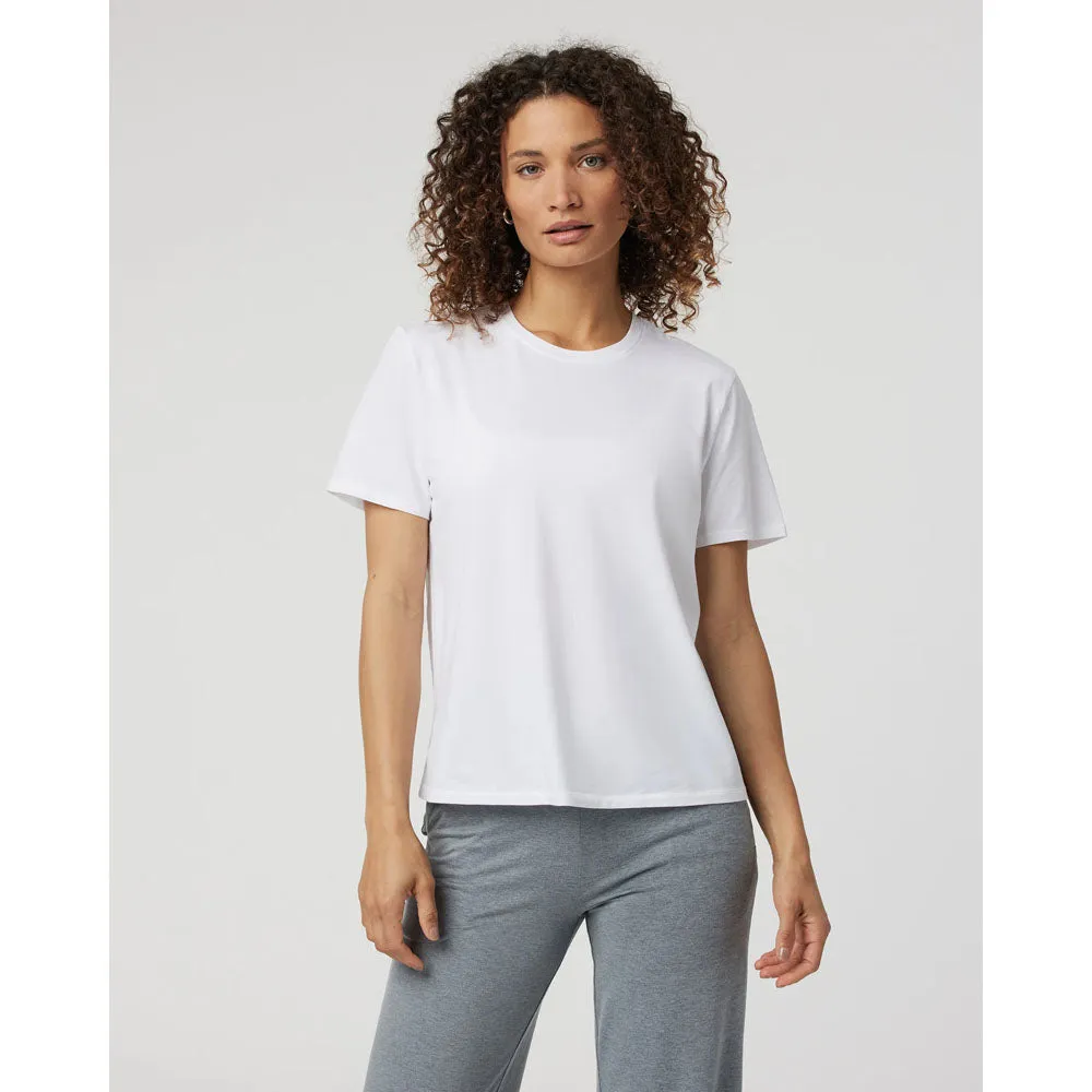 W Feather Tee,Soft Comfortable