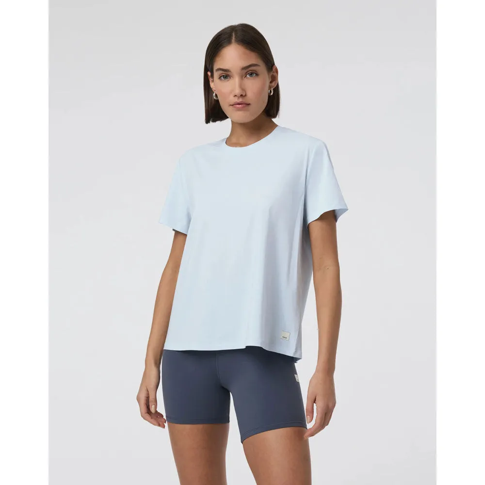 W Feather Tee,Soft Comfortable
