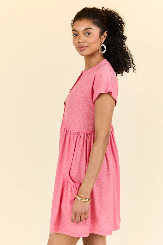 What's The Occasion Red Button Knit Dress SALE,Daily Outfit