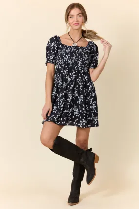 When It Ends Black Floral Dress SALE,Daily Outfit