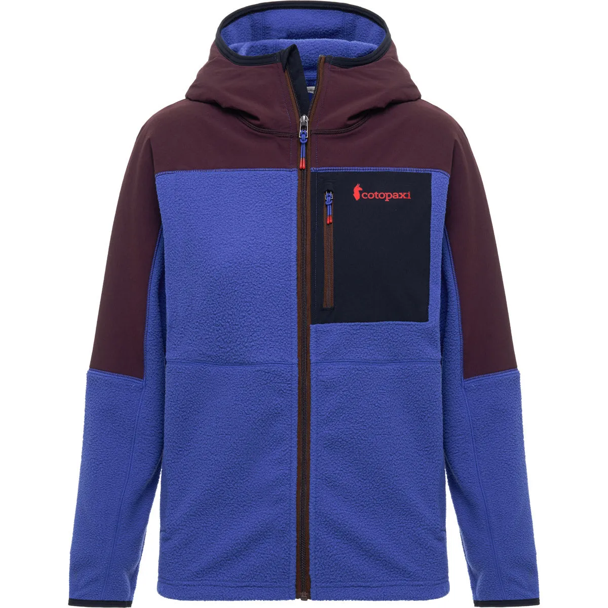 Women's Abrazo Hooded Full-Zip Fleece Jacket,Women Outwear
