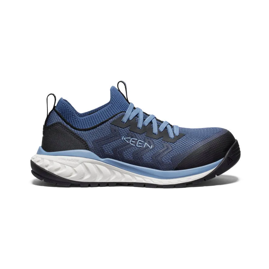 Women's Arvada Shift ESD Work Sneaker (Carbon Toe)  |  Vintage Indigo/Faded Denim,Comfort