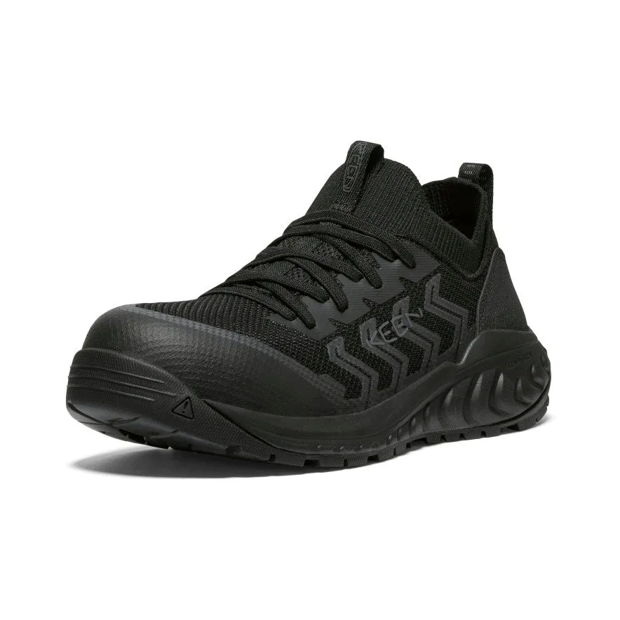 Women's Arvada Shift Work Sneaker (Carbon Toe)  |  Black/Magnet,Comfort