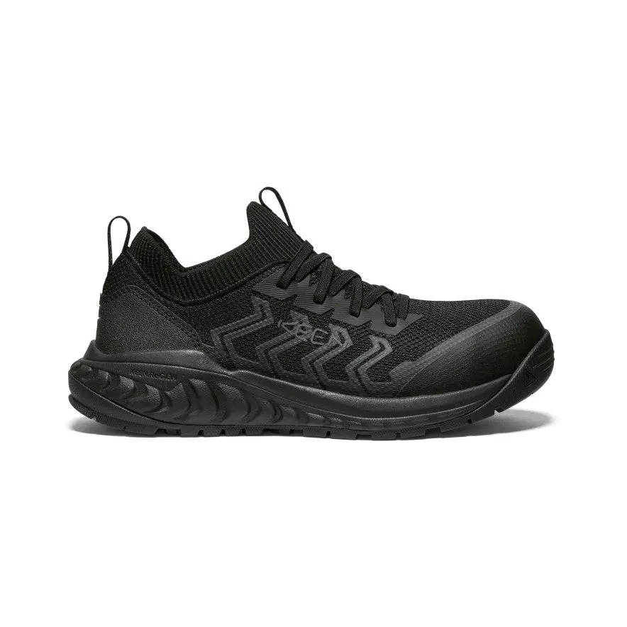 Women's Arvada Shift Work Sneaker (Carbon Toe)  |  Black/Magnet,Comfort