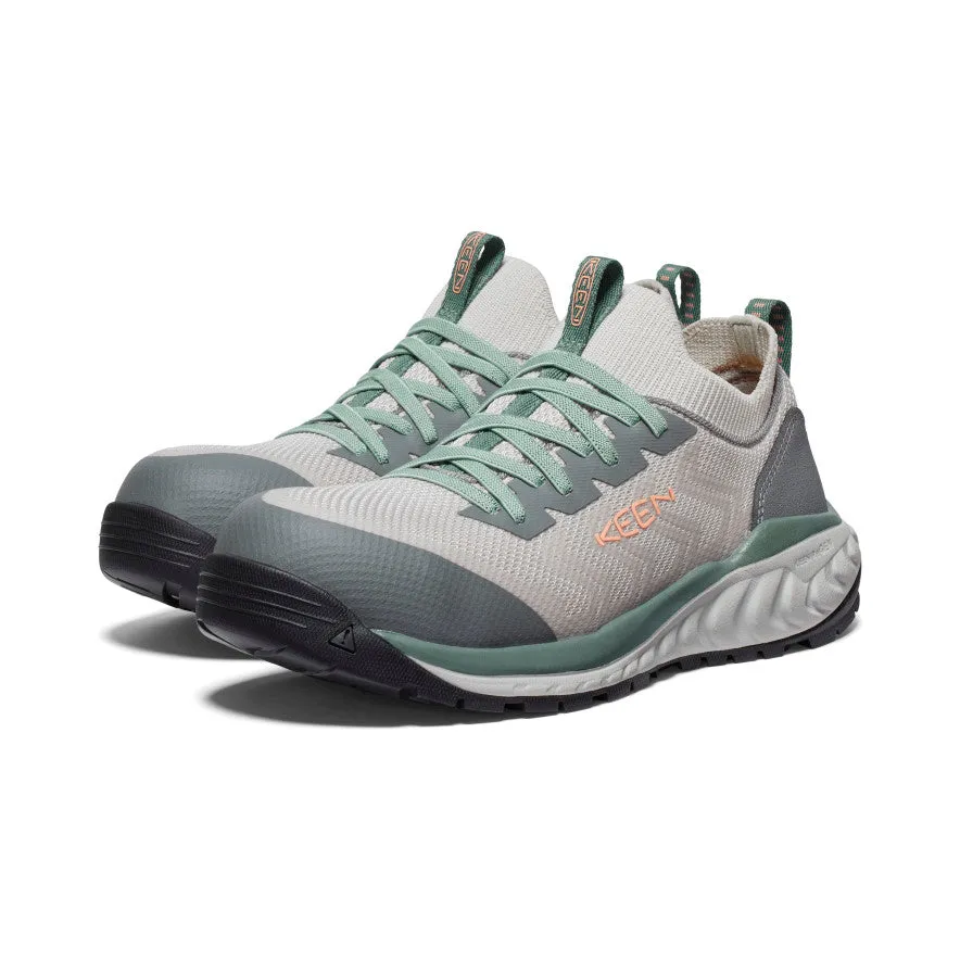Women's Arvada Shift Work Sneaker (Carbon Toe)  |  Steel Grey/Granite Green,Comfort