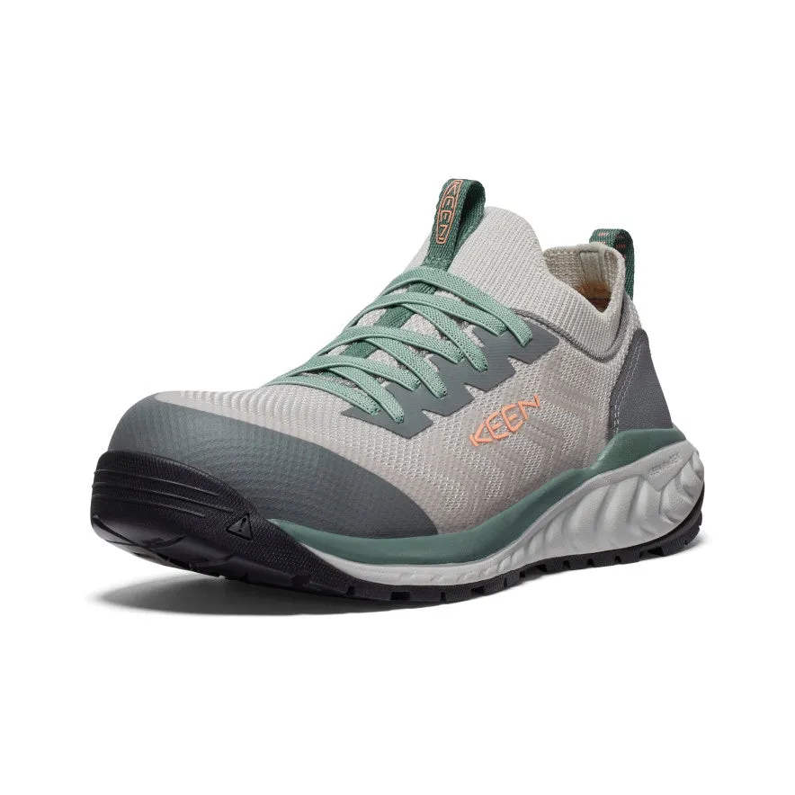 Women's Arvada Shift Work Sneaker (Carbon Toe)  |  Steel Grey/Granite Green,Comfort