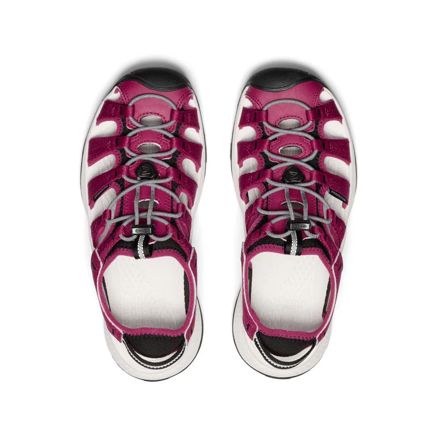 Women's Astoria West Sandal  |  Beaujolais/Star White,Soft Comfortable Sandals
