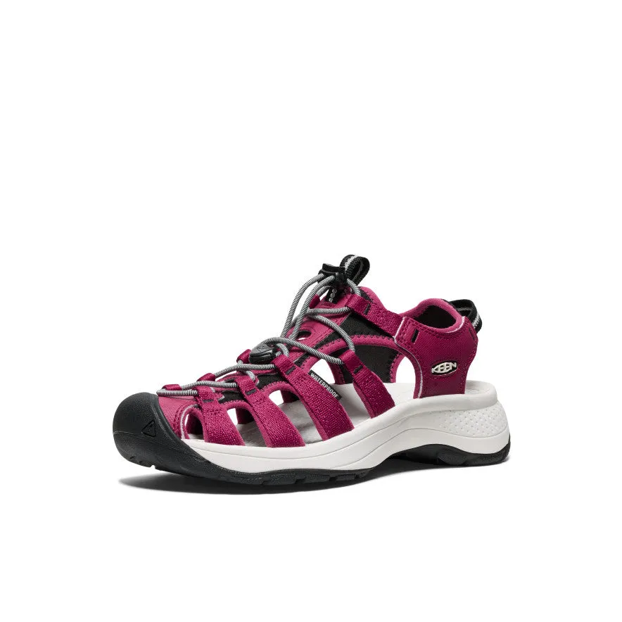 Women's Astoria West Sandal  |  Beaujolais/Star White,Soft Comfortable Sandals