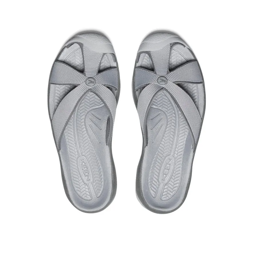 Women's Bali Slide Sandal  |  Alloy/Steel Grey,Soft Comfortable Sandals