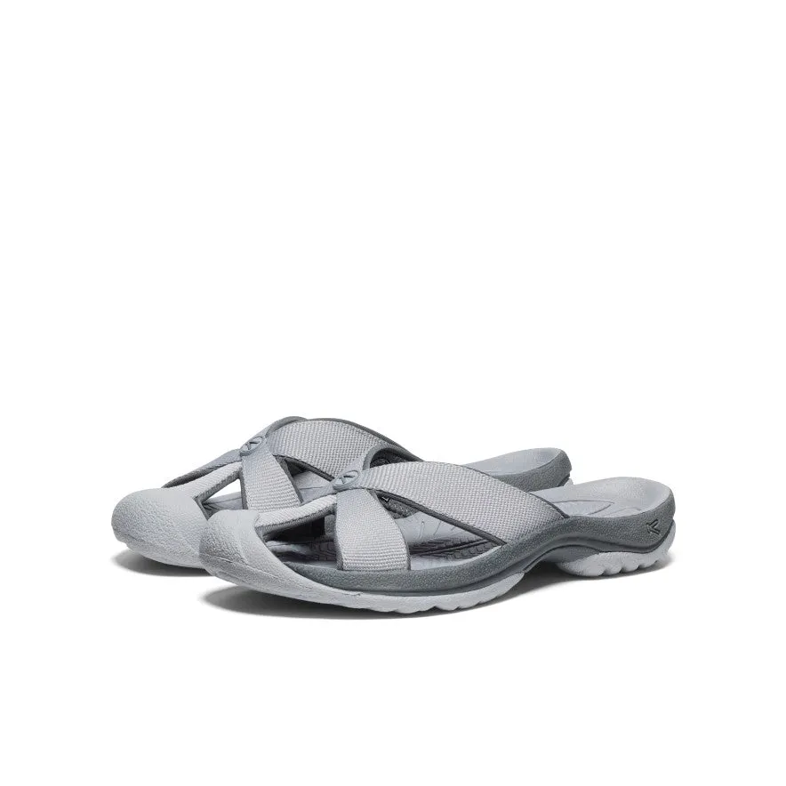 Women's Bali Slide Sandal  |  Alloy/Steel Grey,Soft Comfortable Sandals