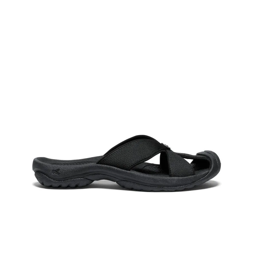 Women's Bali Slide Sandal  |  Black/Steel Grey,Soft Comfortable Sandals