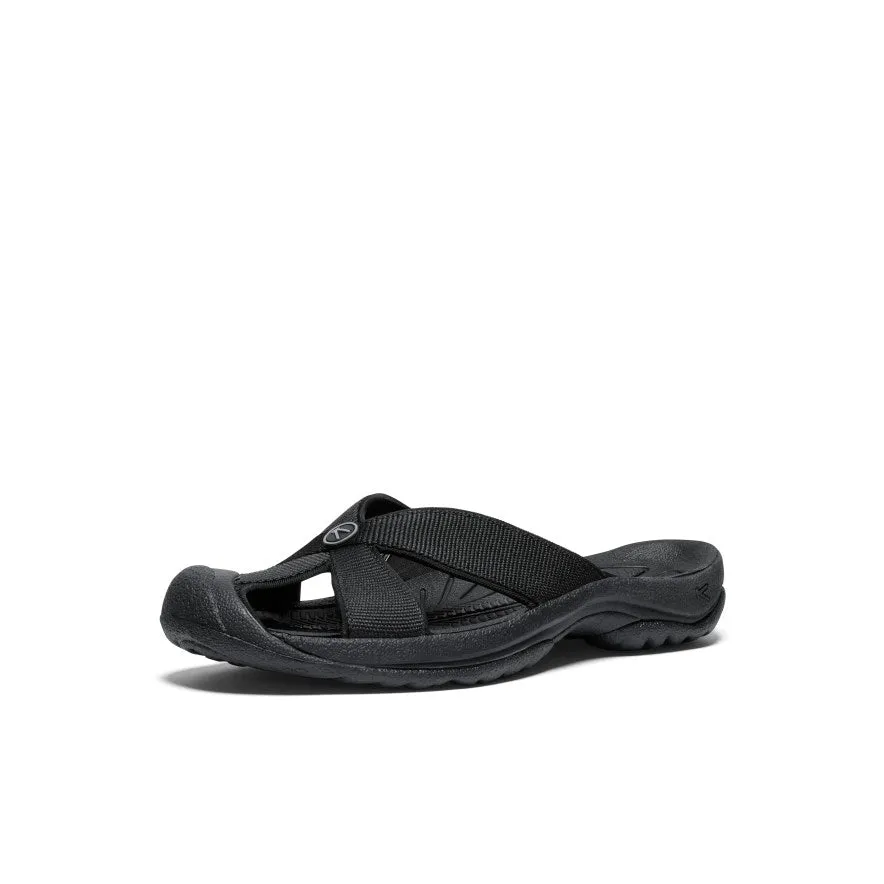 Women's Bali Slide Sandal  |  Black/Steel Grey,Soft Comfortable Sandals