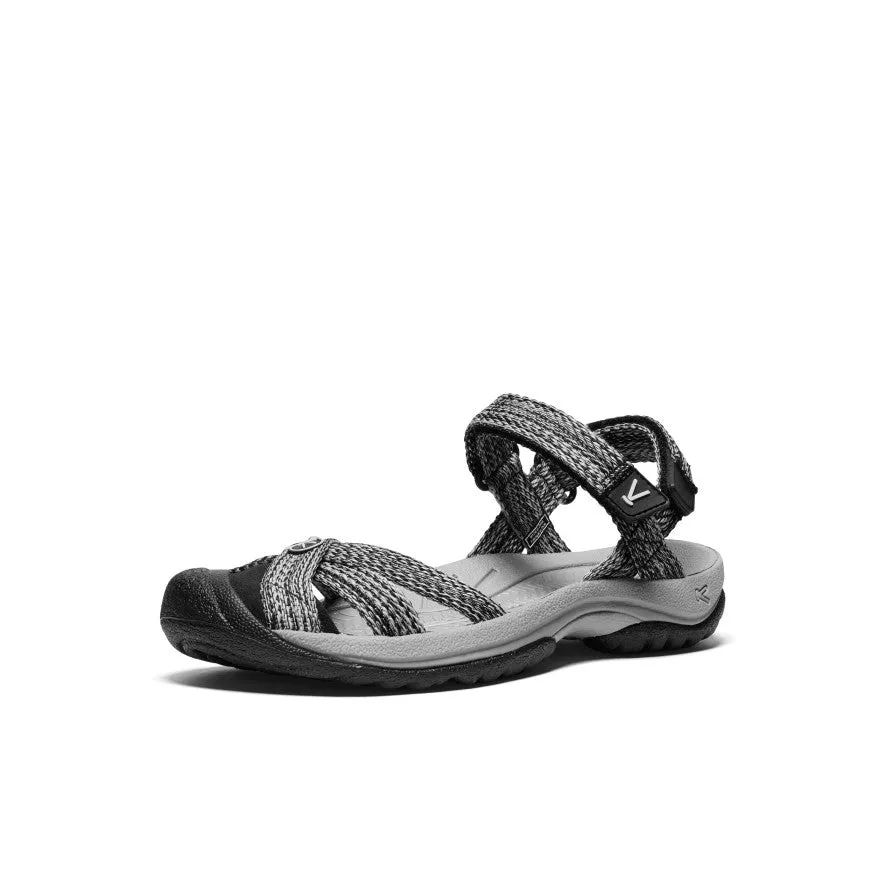 Women's Bali Strap Sandal  |  Alloy/Black,Soft Comfortable Sandals