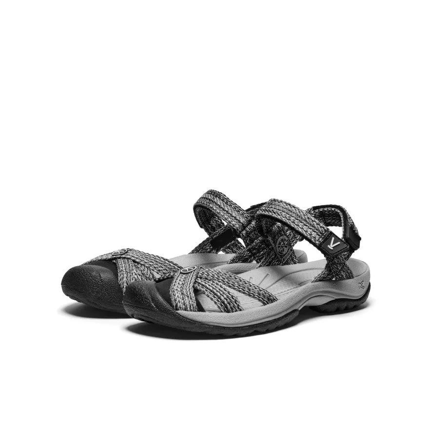 Women's Bali Strap Sandal  |  Alloy/Black,Soft Comfortable Sandals