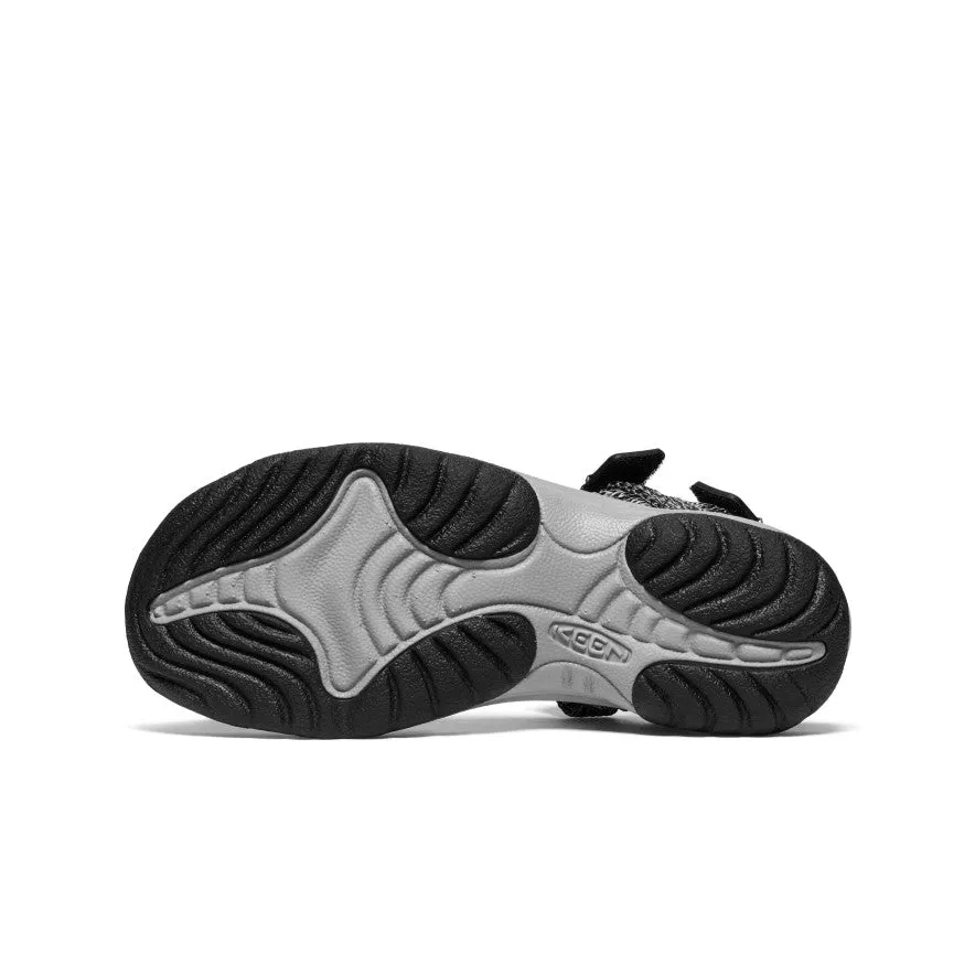 Women's Bali Strap Sandal  |  Alloy/Black,Soft Comfortable Sandals