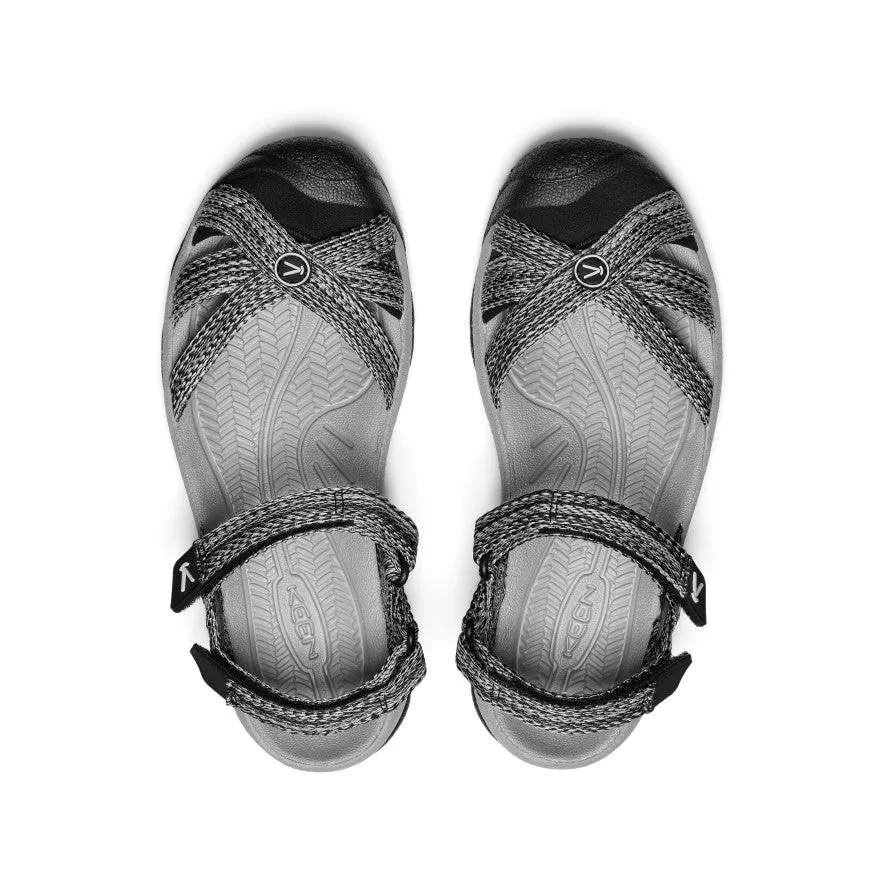 Women's Bali Strap Sandal  |  Alloy/Black,Soft Comfortable Sandals