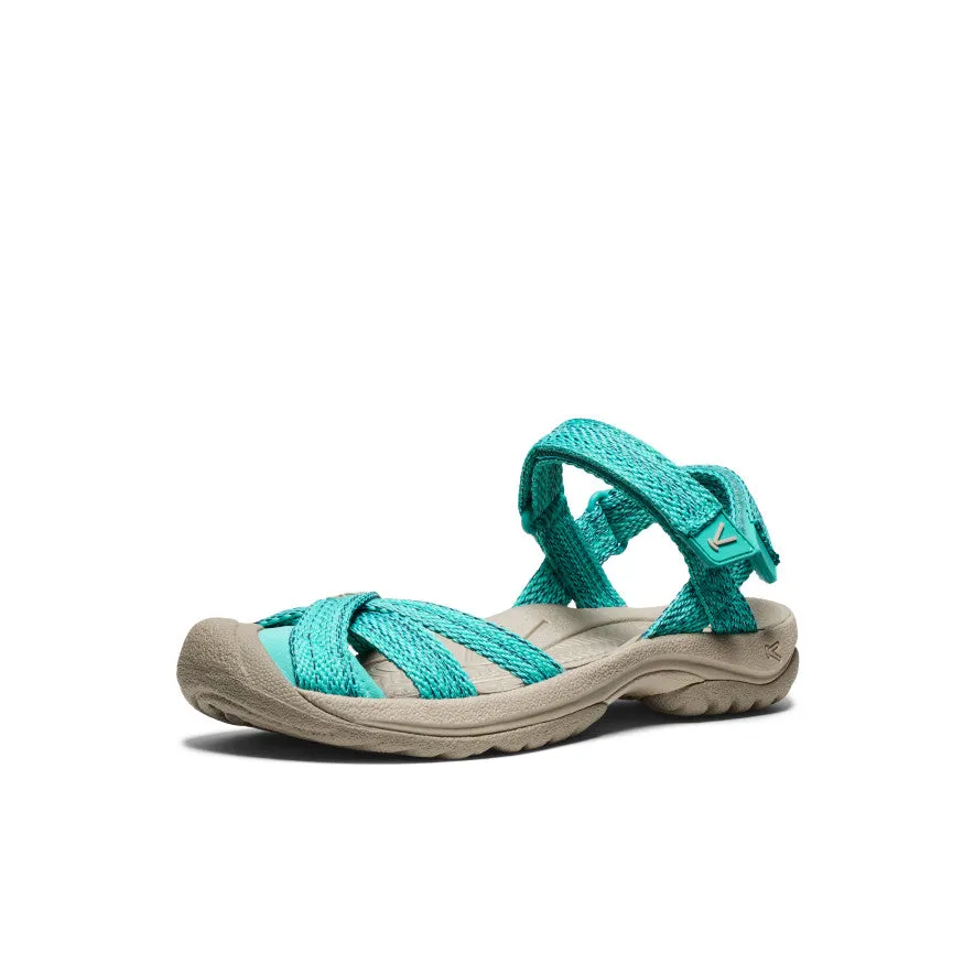 Women's Bali Strap Sandal  |  Bright Aqua,Soft Comfortable Sandals